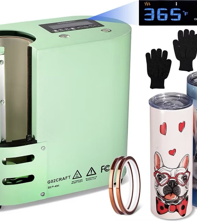 Mint automatic tumbler heat press